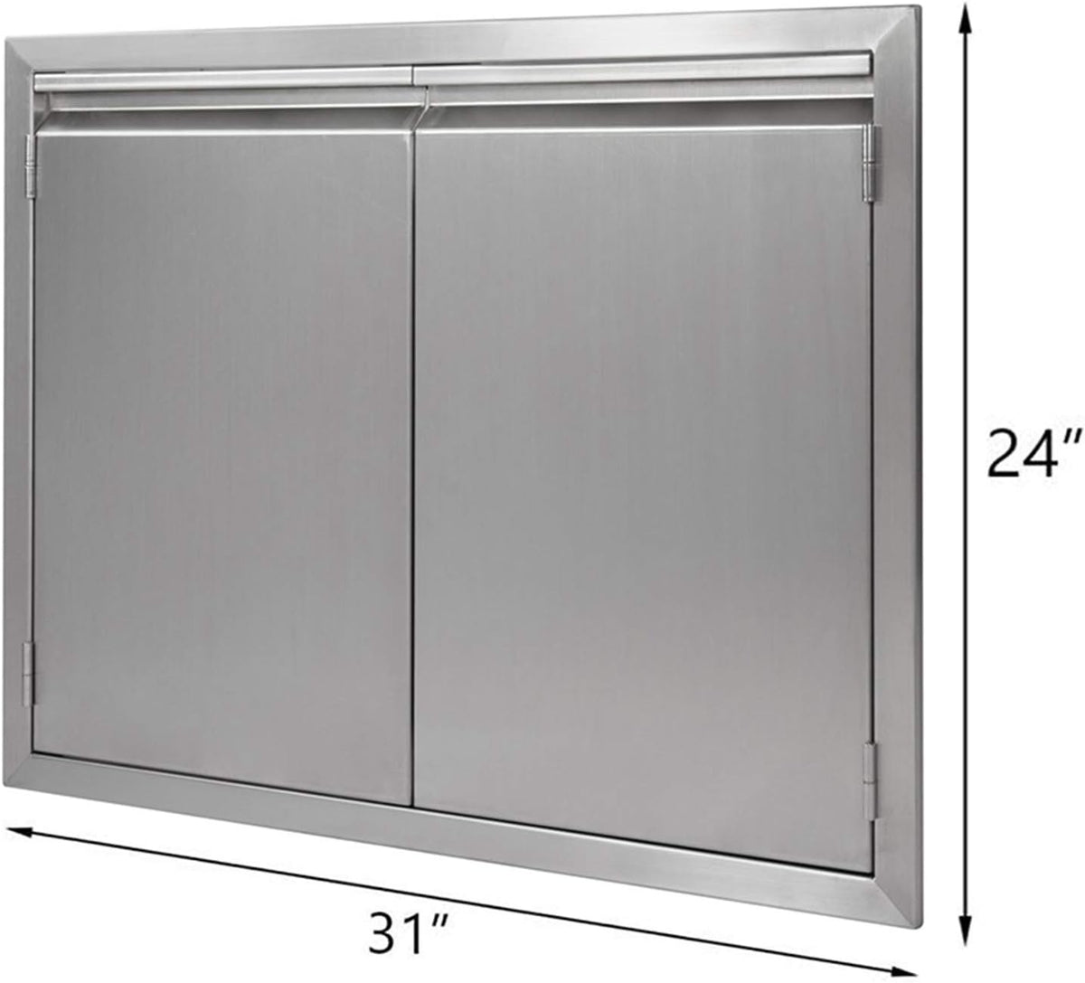 35 W x 24 H 304 Stainless Steel BBQ Access Door W571