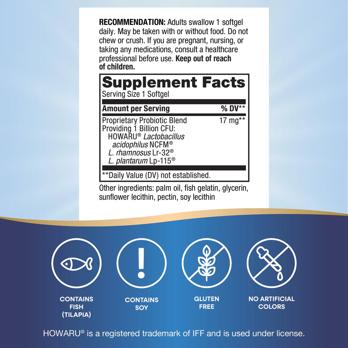 Probiotic Pearls Softgels 30 Count A278
