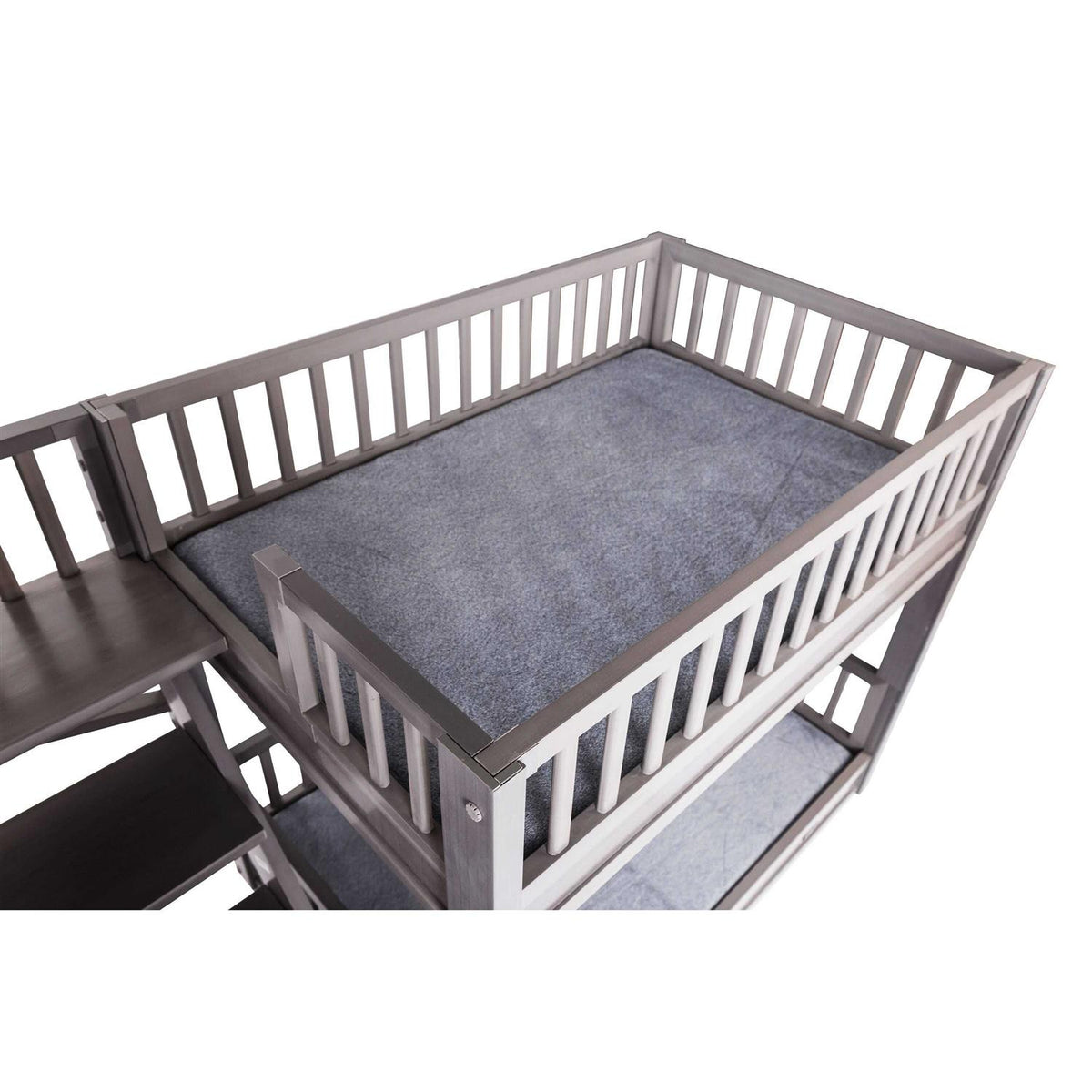 Dog Bunk Bed with Removable Cushions G396