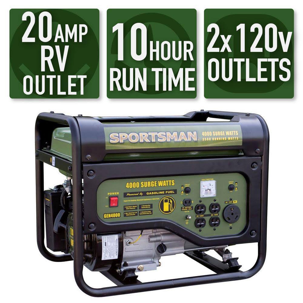 Portable Generator with RV Outlet H182632
