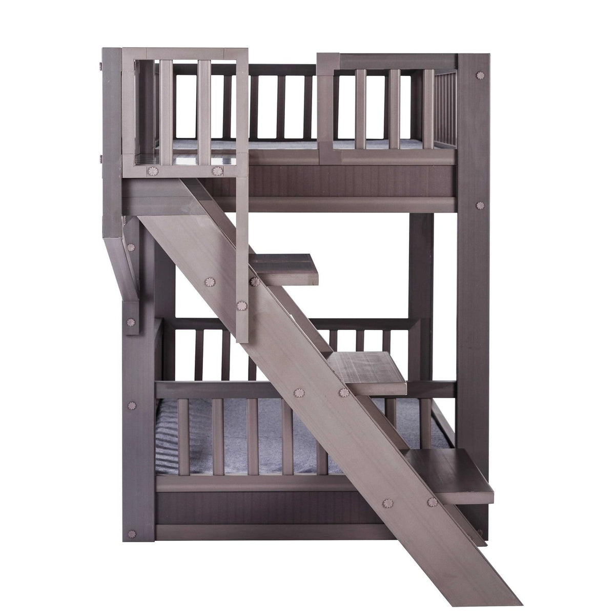 Dog Bunk Bed with Removable Cushions G396