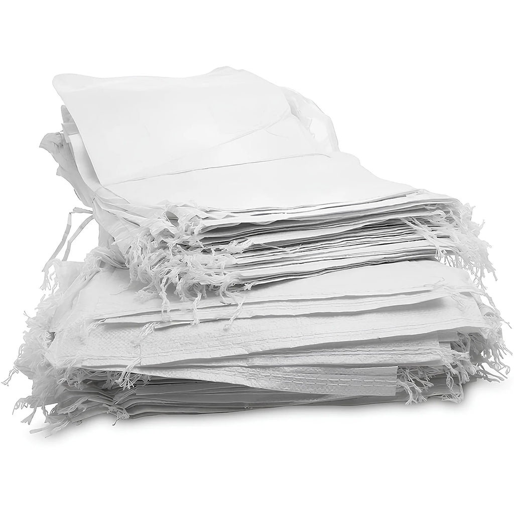 Heavy Duty Polypropylene Sandbags 14" W x 26" L UV Coated (100 Pack) H153