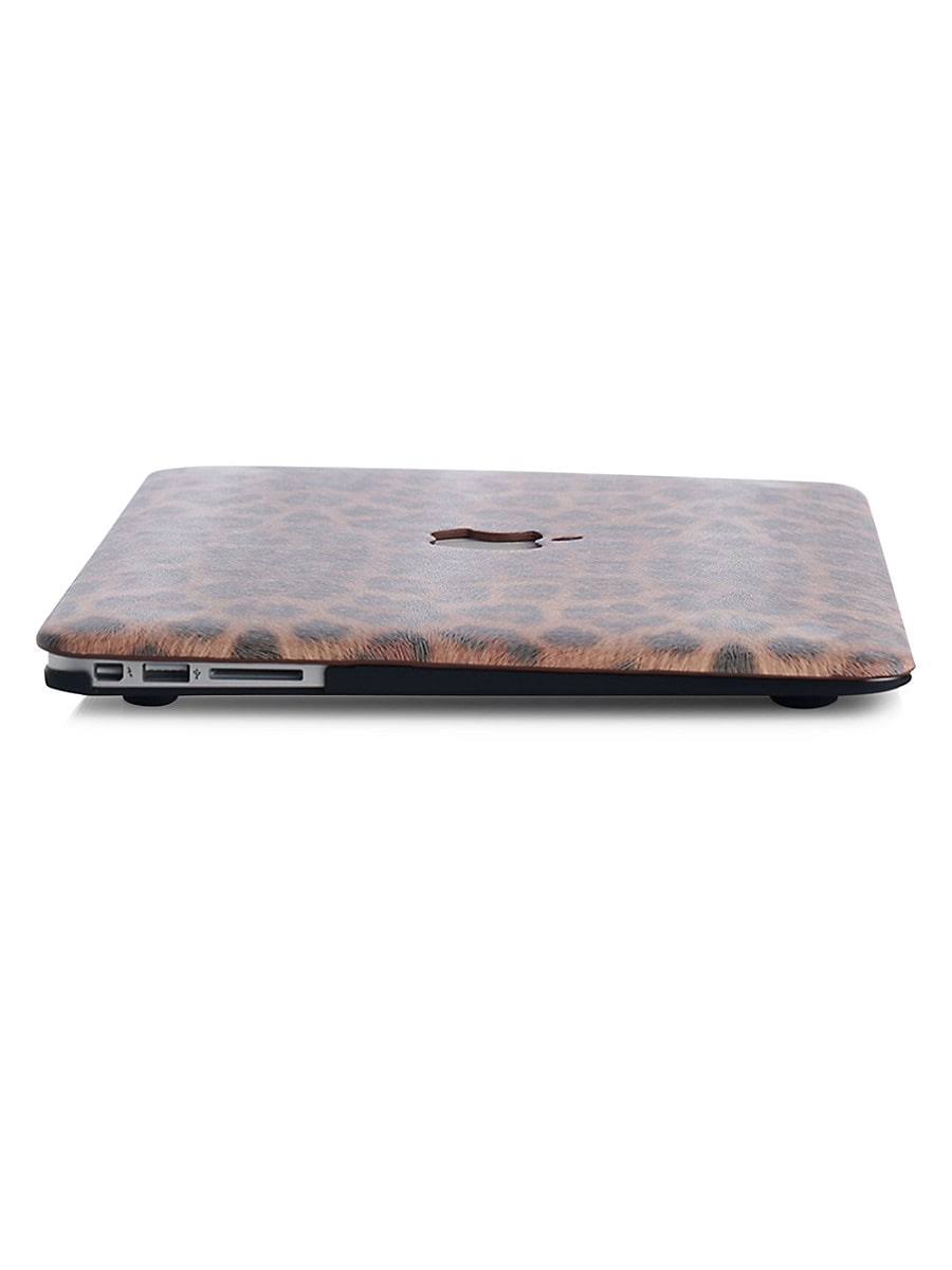 Leopard-Print MacBook Case N545914