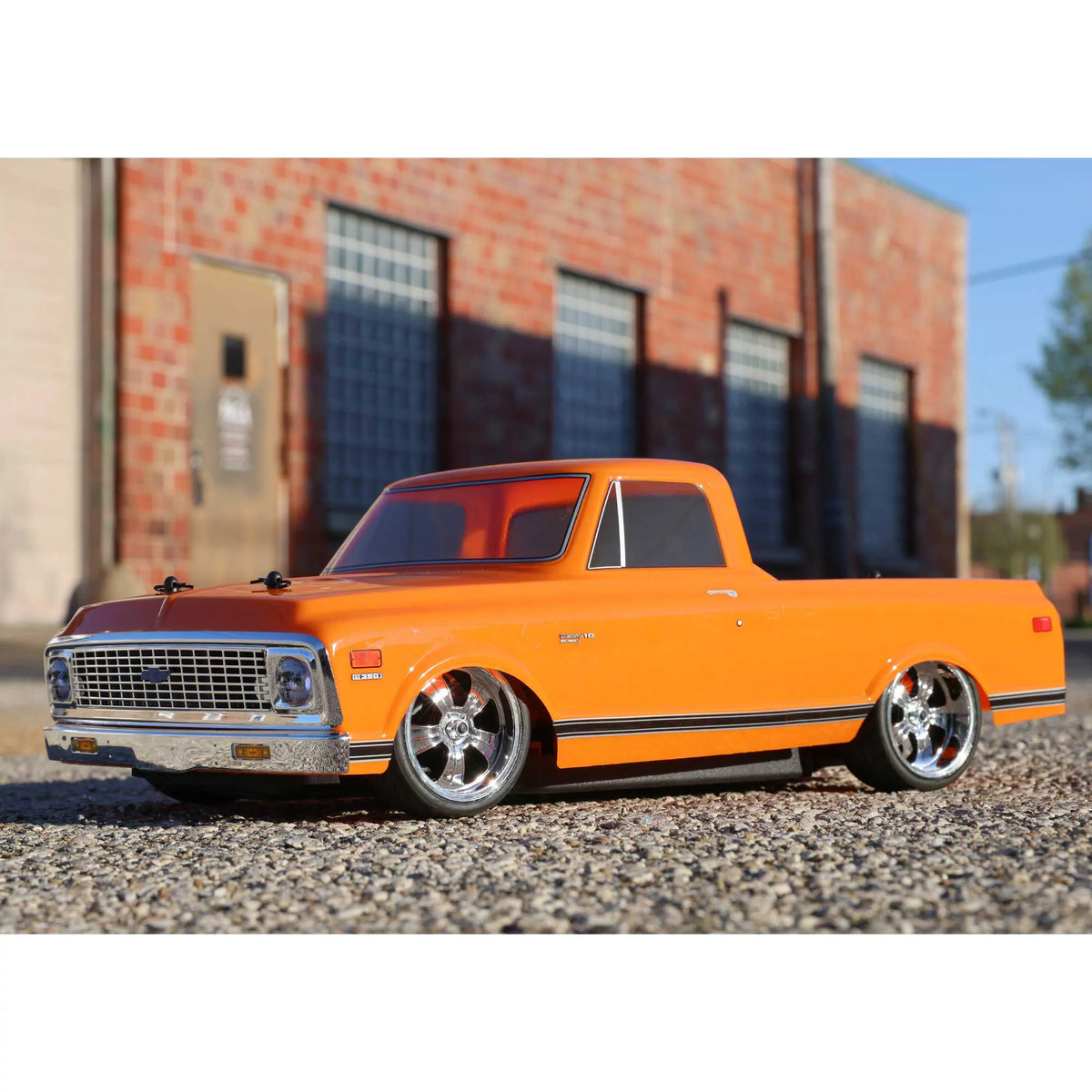 1/10 1972 Chevy C10 Pickup Truck Orange RTR D58838