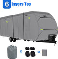 Breathable Anti-UV Rip-Stop Travel Trailer RV Cover Fits 27-30ft U212