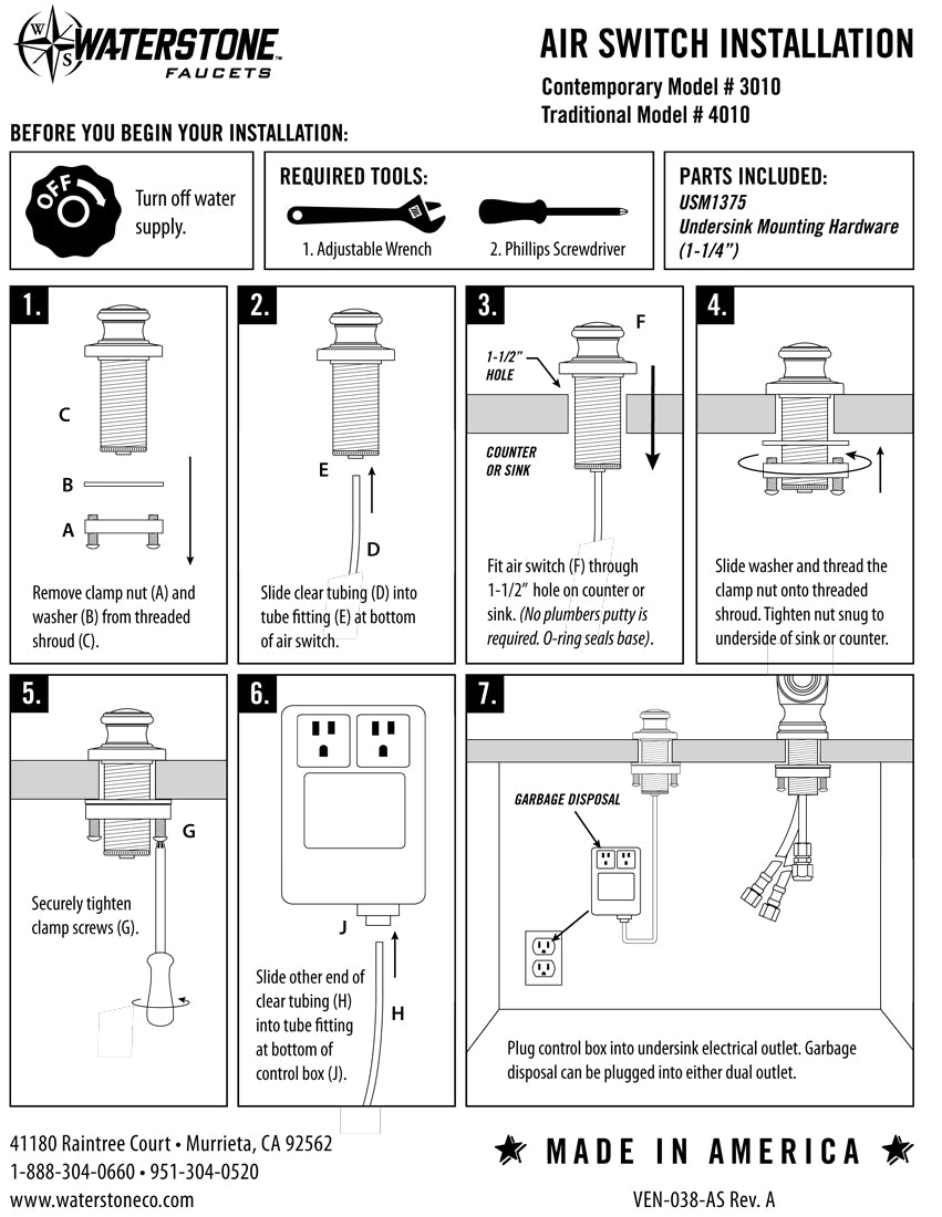 Traditional Air Switch H563251