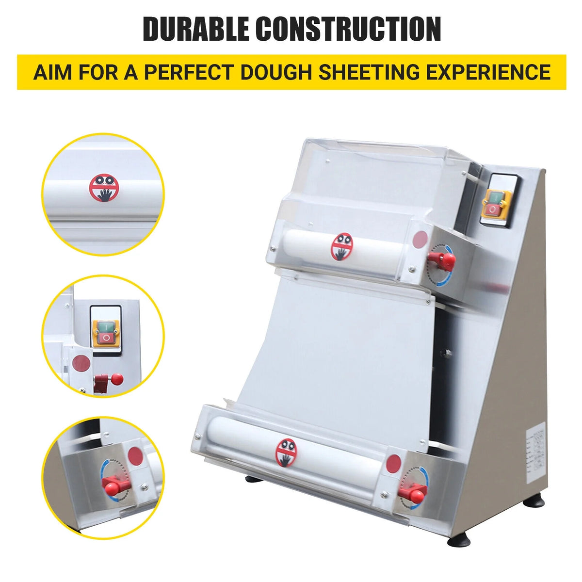 Automatic Pizza Dough Roller Sheeter Machine R6775