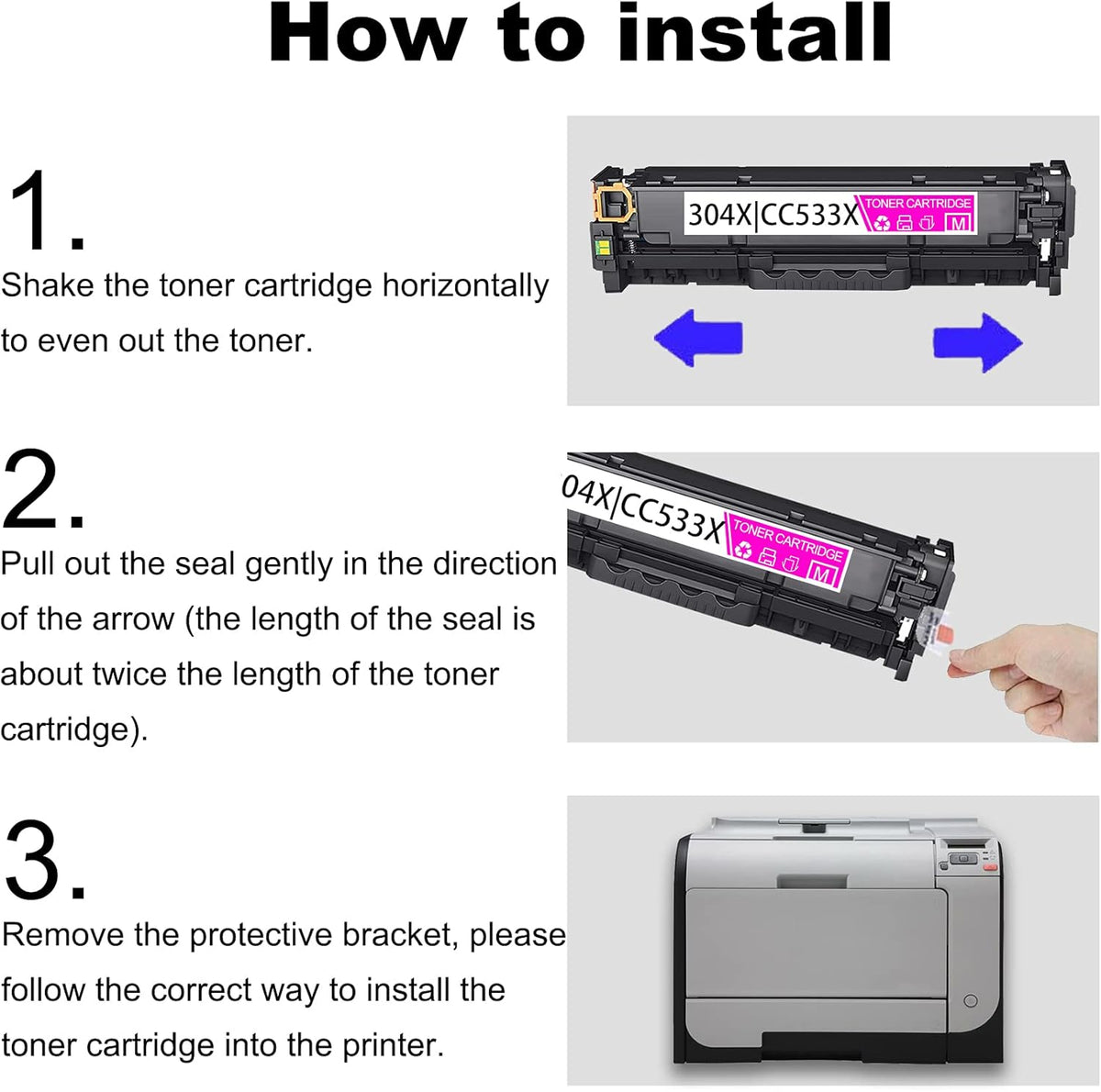 Magenta Toner Cartridge I604798