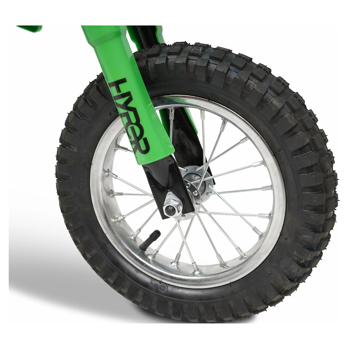 Green 24 Volt Electric Motorcycle F214