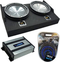 Dual 12 Sub Box Subwoofer Enclosure & 800W Amplifier C975575