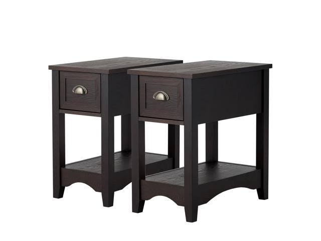 3 Pcs Counter Height Dining Table and 2 Chairs Black K19995