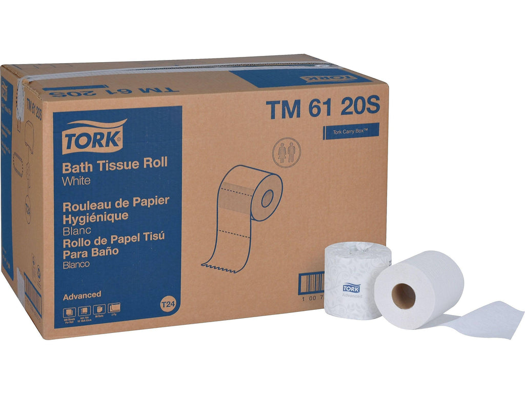 White 2Ply Bathroom Tissue - Case of 96 E917