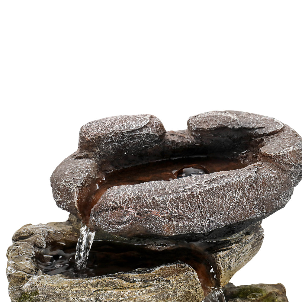 Tabletop Waterfall Fountain with Light B178580