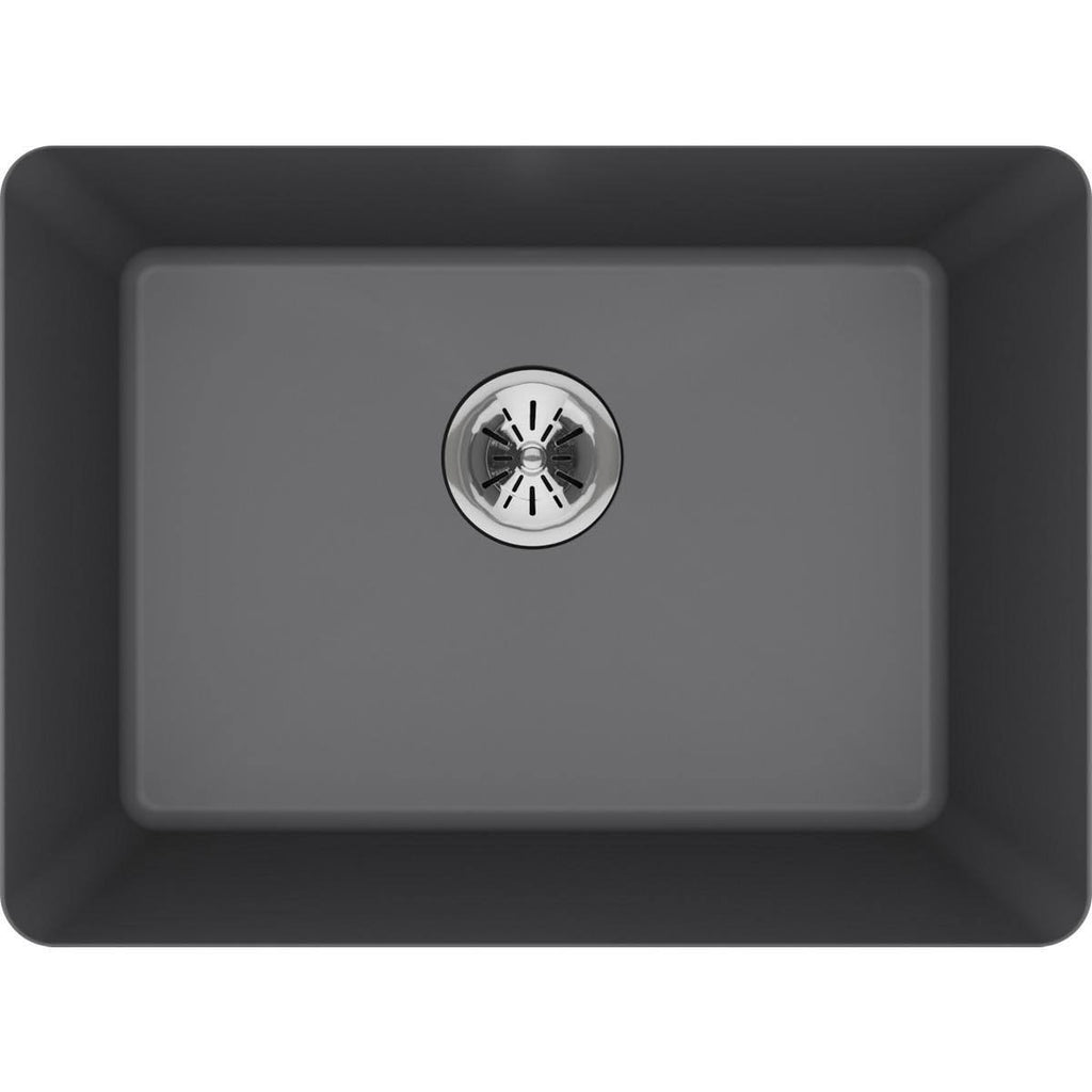 Black Undermount Laundry Sink U14190
