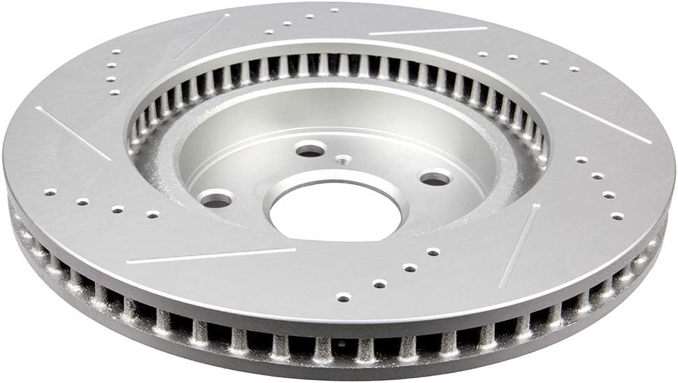 Front Drilled Slotted Brake Rotors Kit U4426