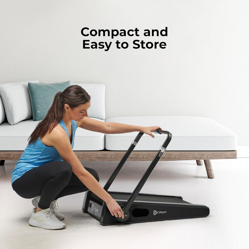 Smallest Portable Mini Walking Pad with Adjustable Handlebar, Max Speed 3 MPH, 30 inch Mini Walking Treadmill, 220 Lbs Max Weight X933