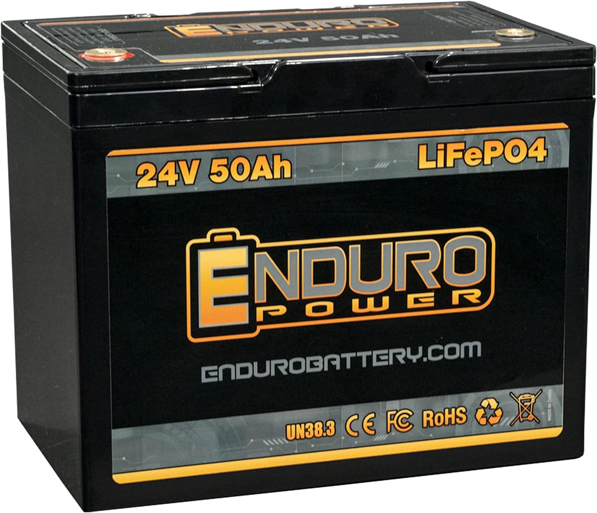 24V 50Ah LiFePO4 Lithium Deep Cycle Battery O40653