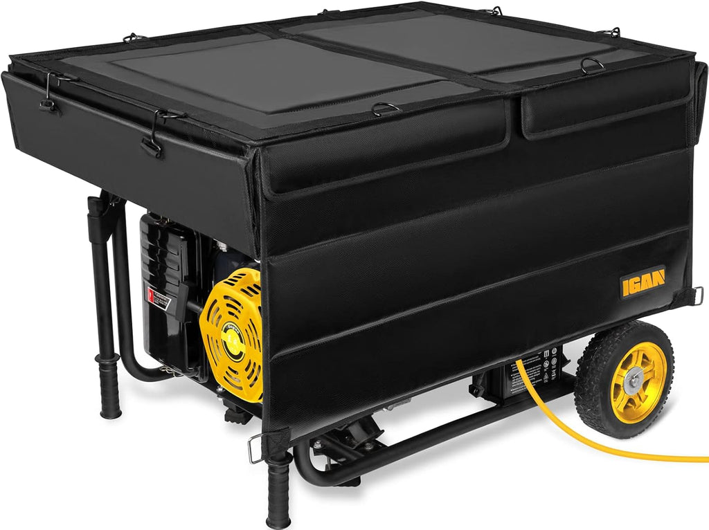 Black Ultra Heavy Duty Generator Tent Cover H802