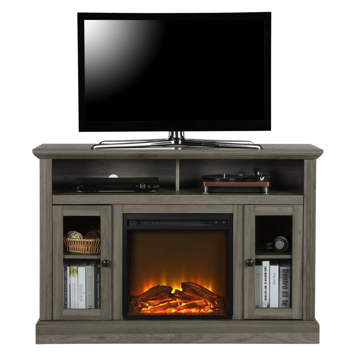 Electric Fireplace TV Console R381