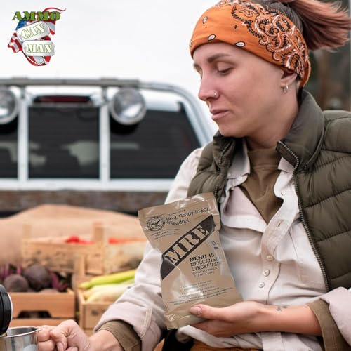 Pack of 4 MRE Emergency Food Rations J56954