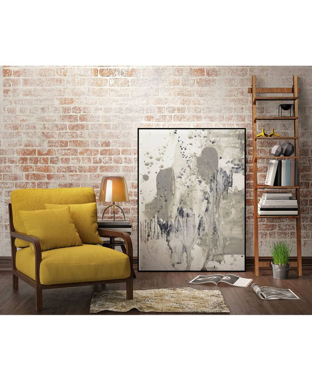 Framed Canvas Art Block V73049