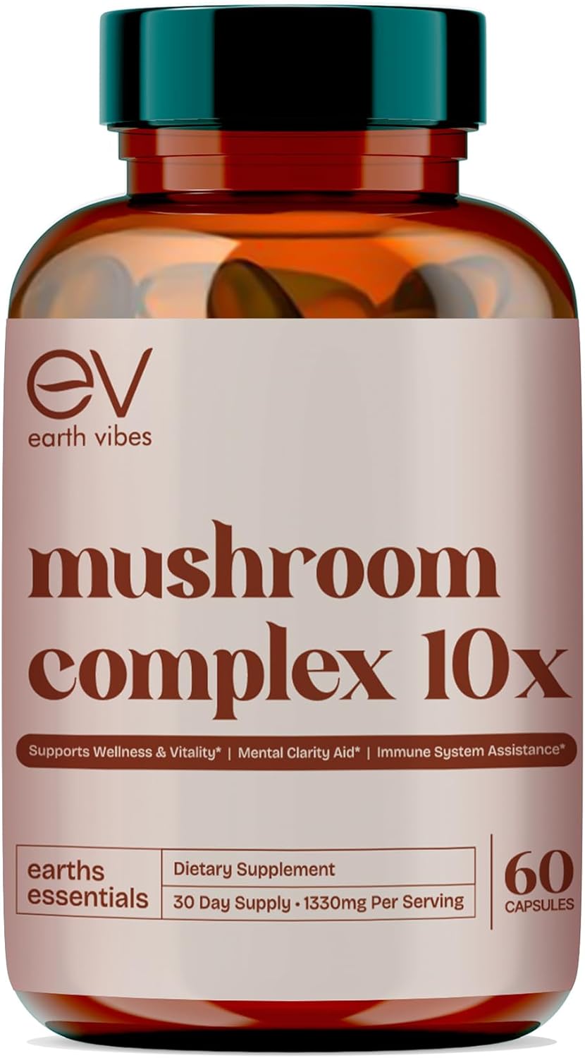 60 Vegan Capsules Mushroom Complex Y3717