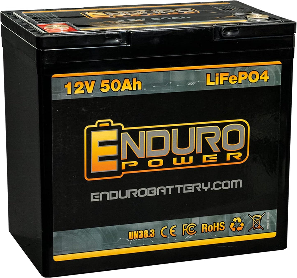 24V 50Ah LiFePO4 Lithium Deep Cycle Battery O40653