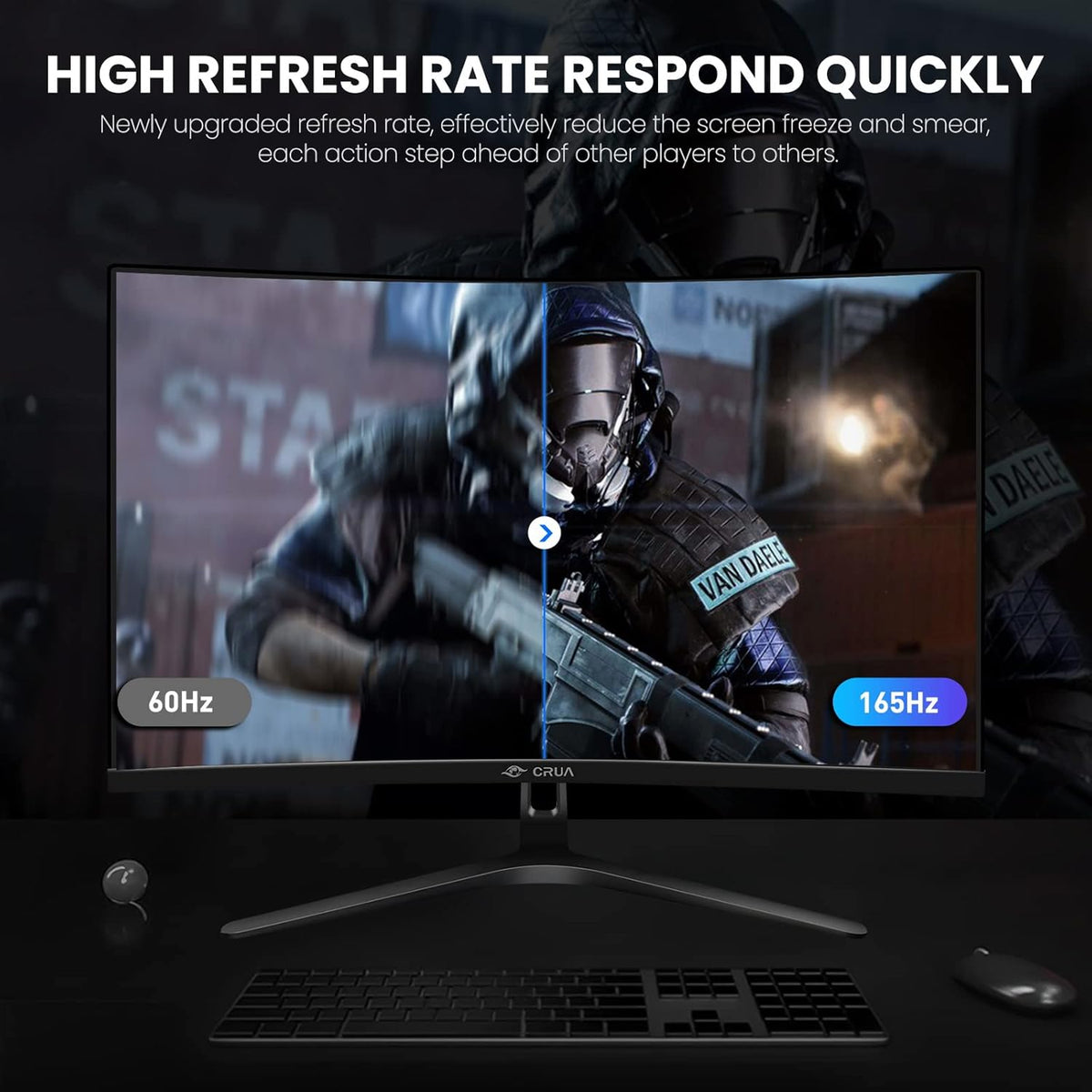 32 inch 165Hz Curved Ultrawide FHD 1080P Monitor O342