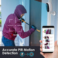 Battery Powered WiFi Wireless Security Camera 1080P Waterproof U331596