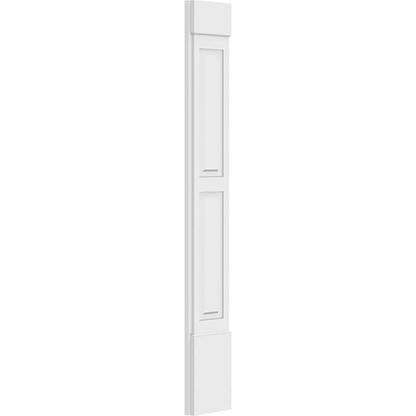 PVC Pilaster with Capital & Base (Pair) J2178