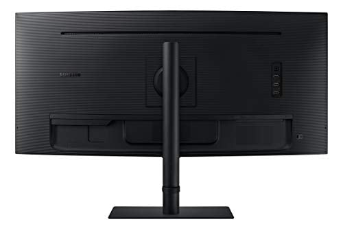 34-Inch Ultrawide QHD Curved Monitor, 100Hz, USB-C, HDR10, Height Adjustable Stand, Black X40345