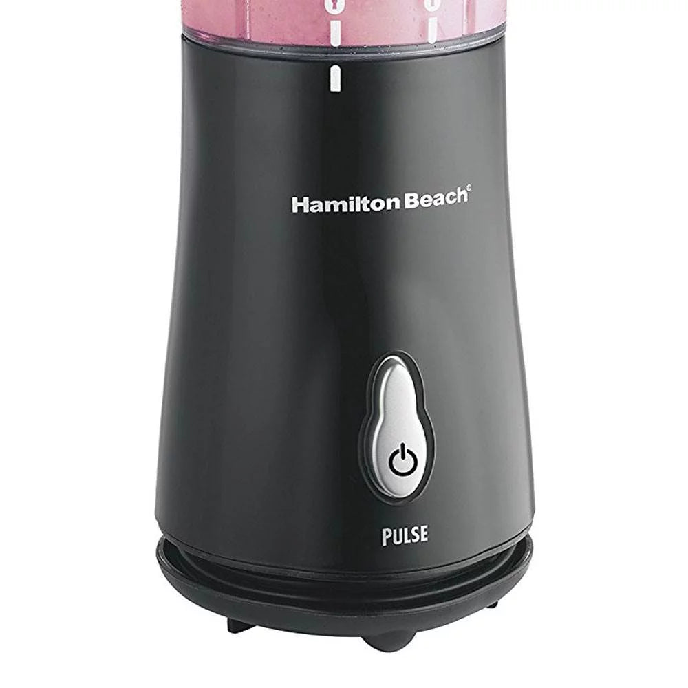 Black Single Serve Smoothie Blender with Travel Cup & Lid G82320
