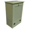 Manual Wooden Pull Out Trash Can E14904