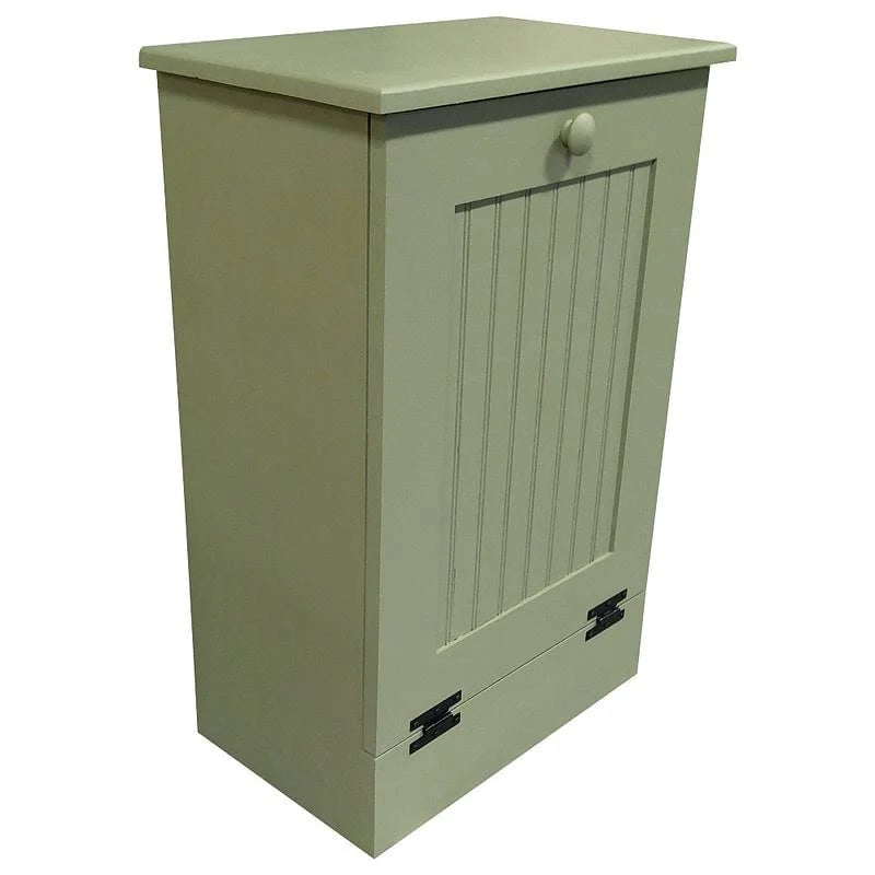 Manual Wooden Pull Out Trash Can E14904