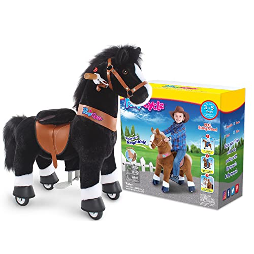 Ride on Horse Toy Plush Walking Animal Zebra Size 3 G34567