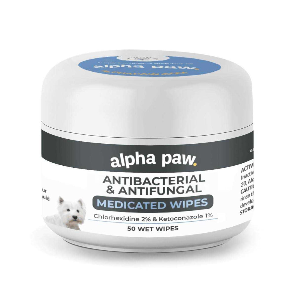 Antibacterial & Antifungal Medicated Wipes O84252