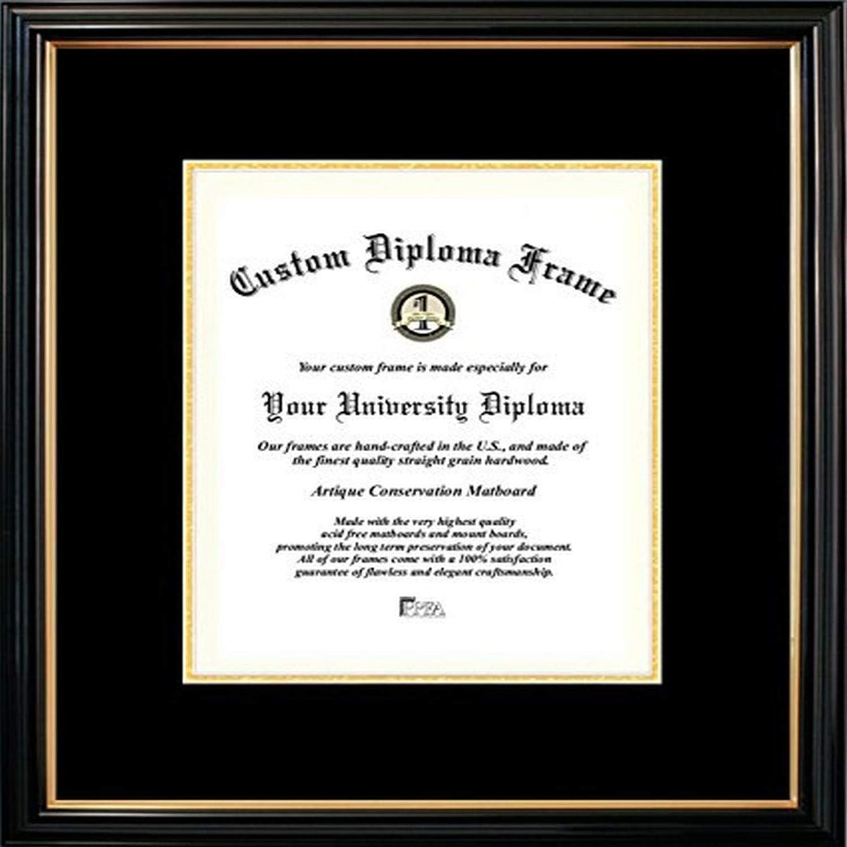 Petite Certificate Mats and Black/Gold Trim, 10 x 14 I2844