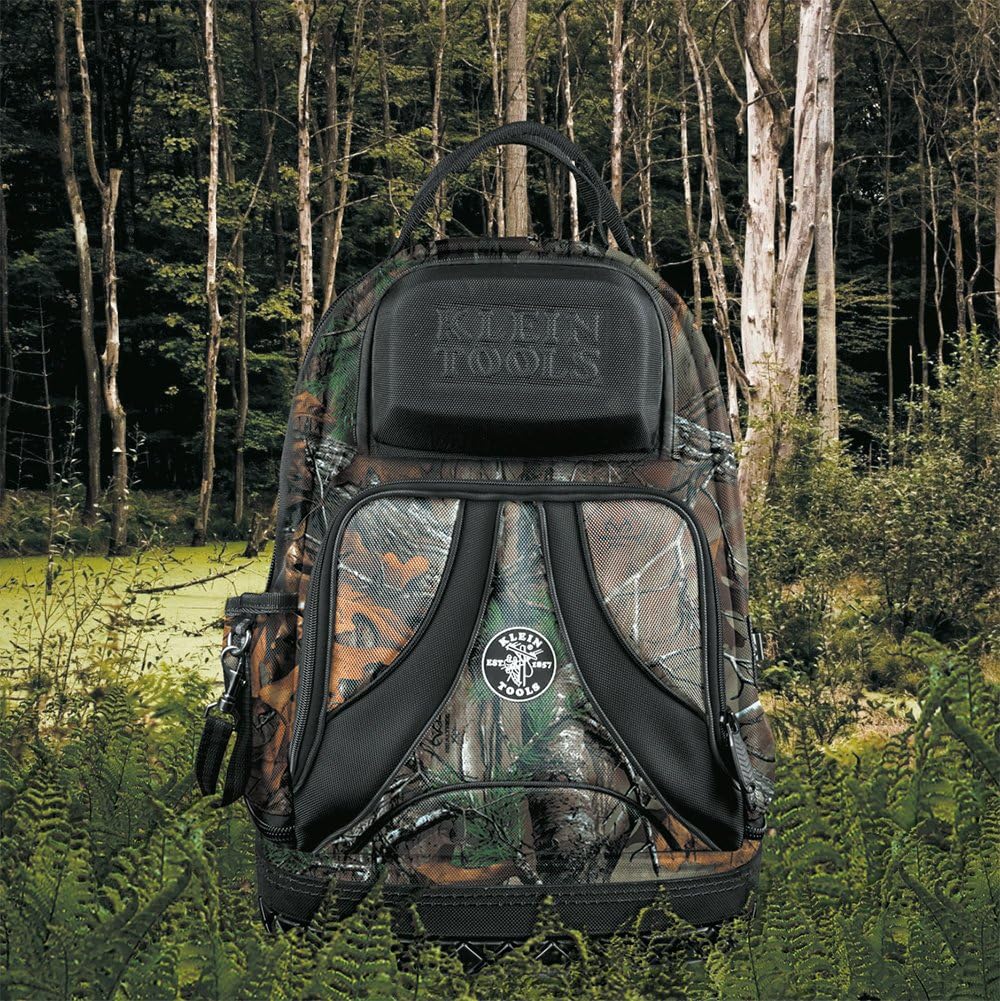 Heavy Duty Tool Bag Backpack with 39 Pockets B28594