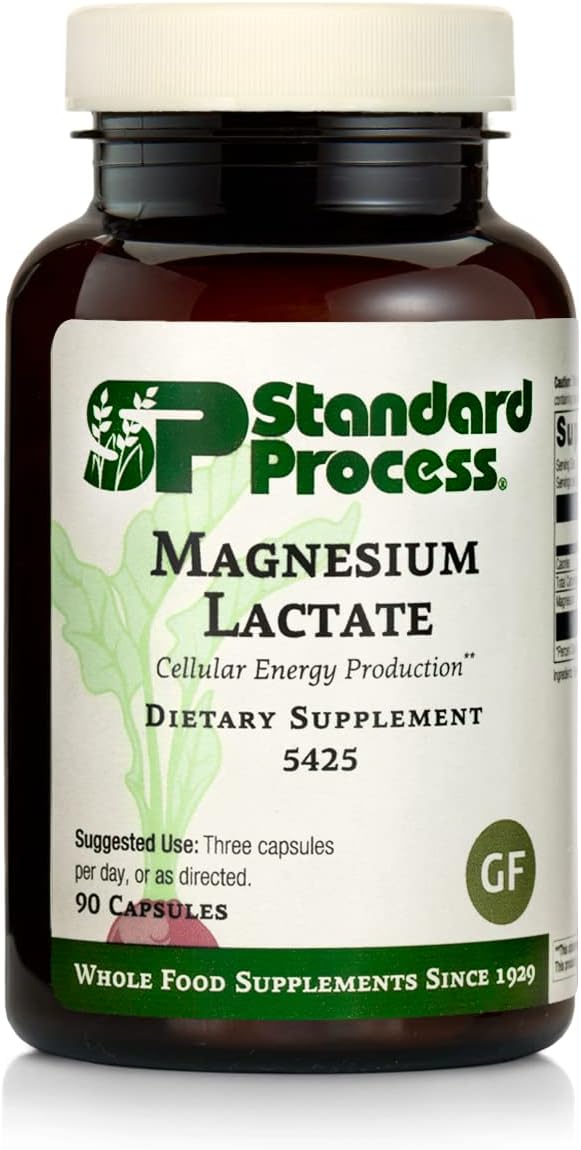 Magnesium Lactate Supplement 90 Capsules P555553