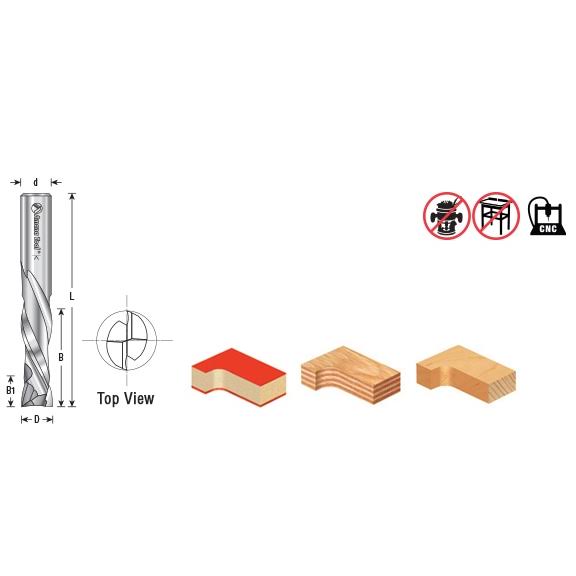 Solid Carbide Compression Spiral N698