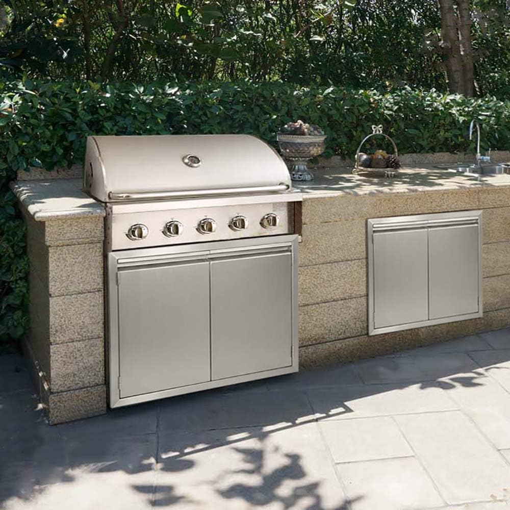 35 W x 24 H 304 Stainless Steel BBQ Access Door W571