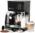 Blue 10 pc All-In-One Espresso Maker with Milk Steamer T3384