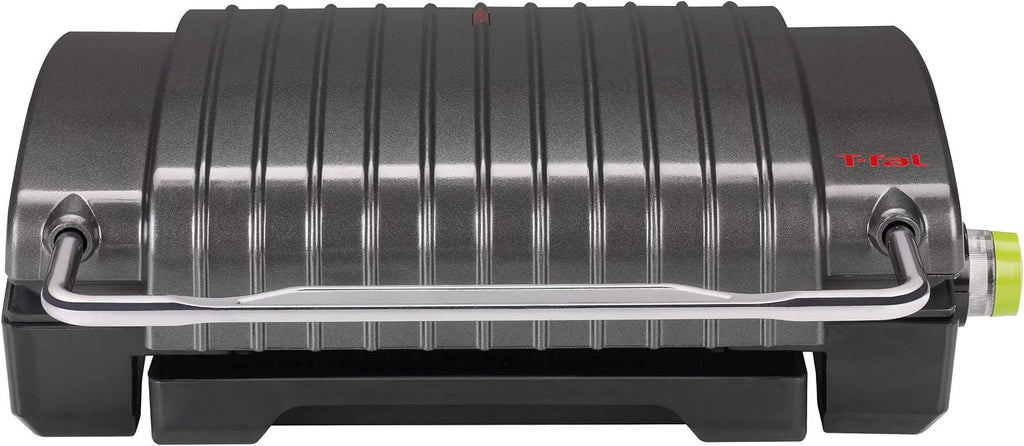 4-Burger Curved Grill With Non-Stick Plates, Silver P724