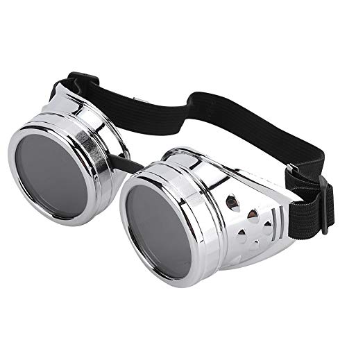 ABS Vintage Style Steampunk Goggles Double Layer Sunglasses Y2995