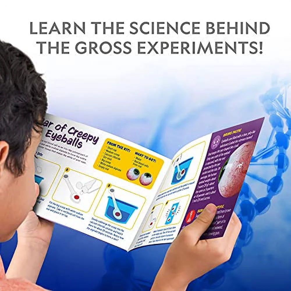 15 Gross Science Experiments for Kids T57199