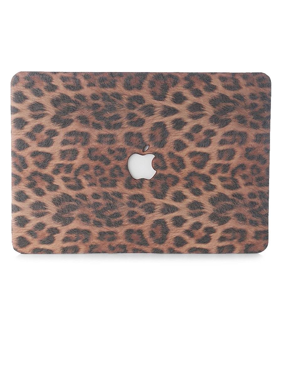 Leopard-Print MacBook Case N545914