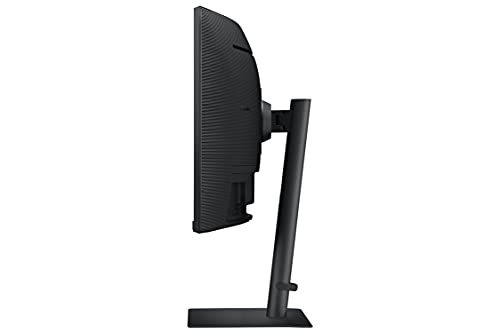 34-Inch Ultrawide QHD Curved Monitor, 100Hz, USB-C, HDR10, Height Adjustable Stand, Black X40345