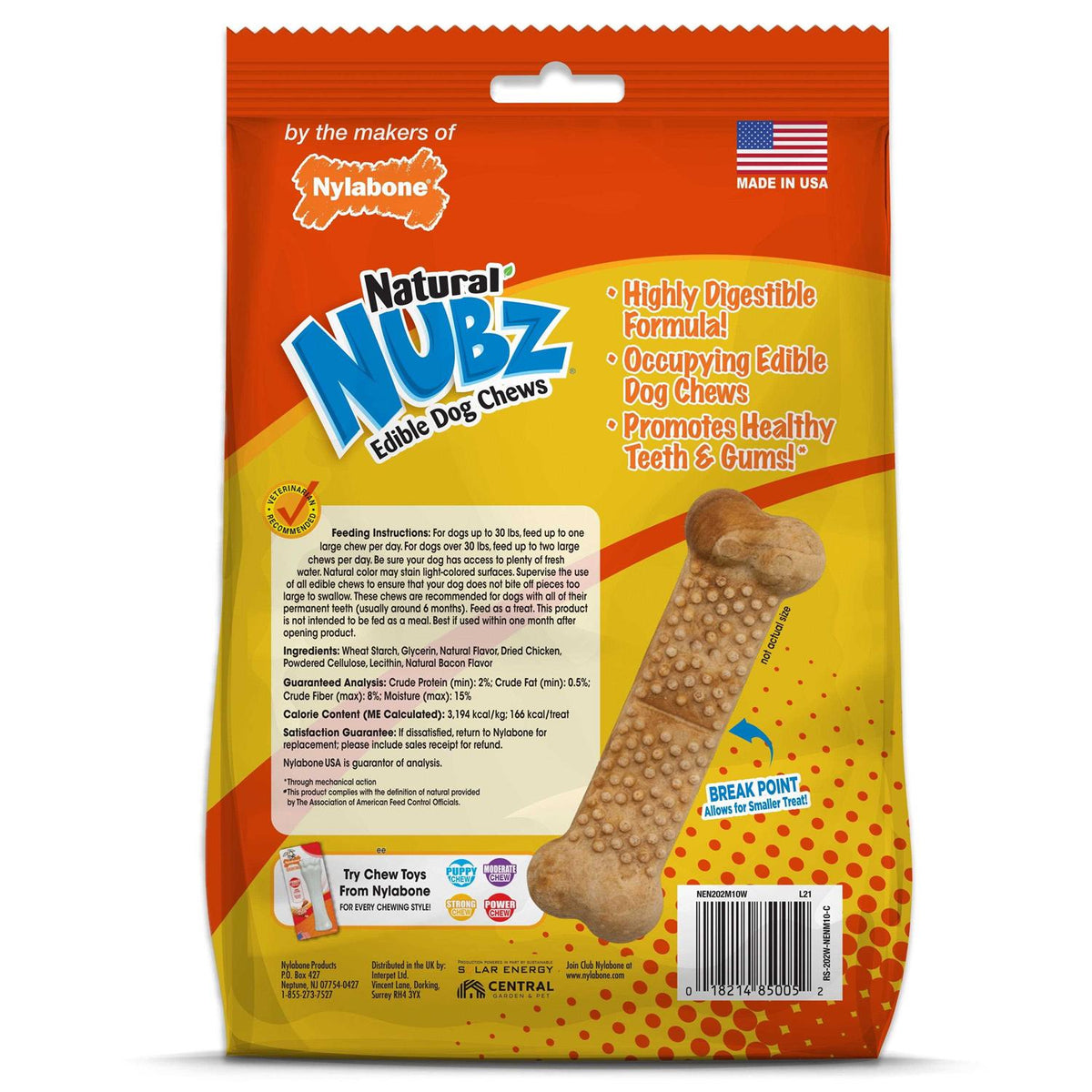 Nubz Dog Chews G3869