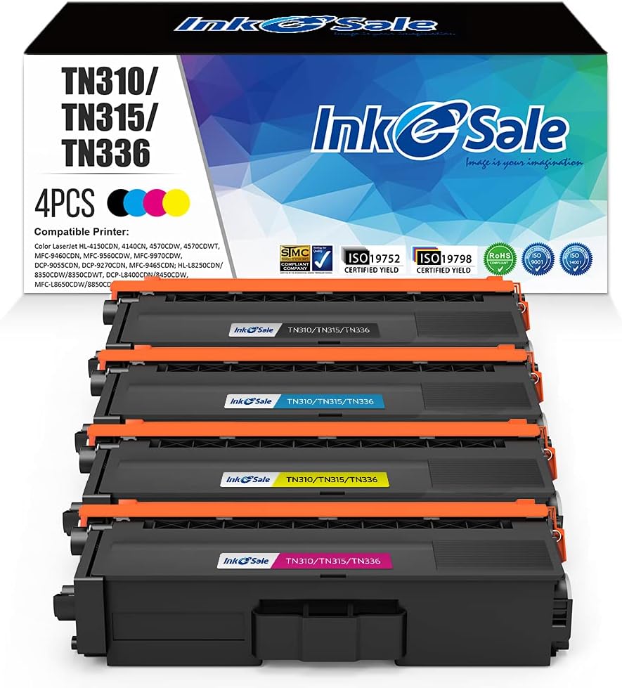 Compatible Toner Cartridge Replacement 4-Pack C419700