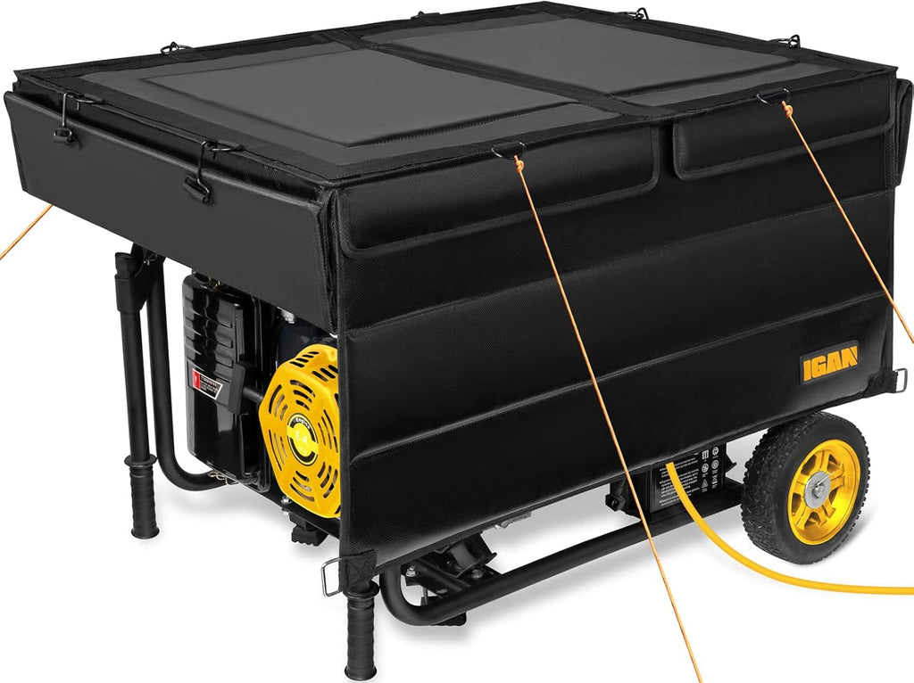 Black Ultra Heavy Duty Generator Tent Cover H802